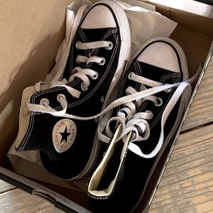 Converse high tops BLACK